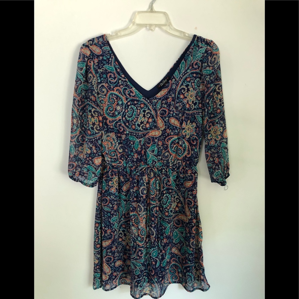BeBop Paisley Print Dress | Size M